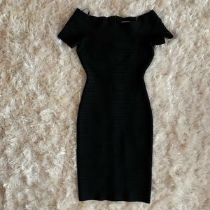 Herve Leger CARMEN off shoulder dress